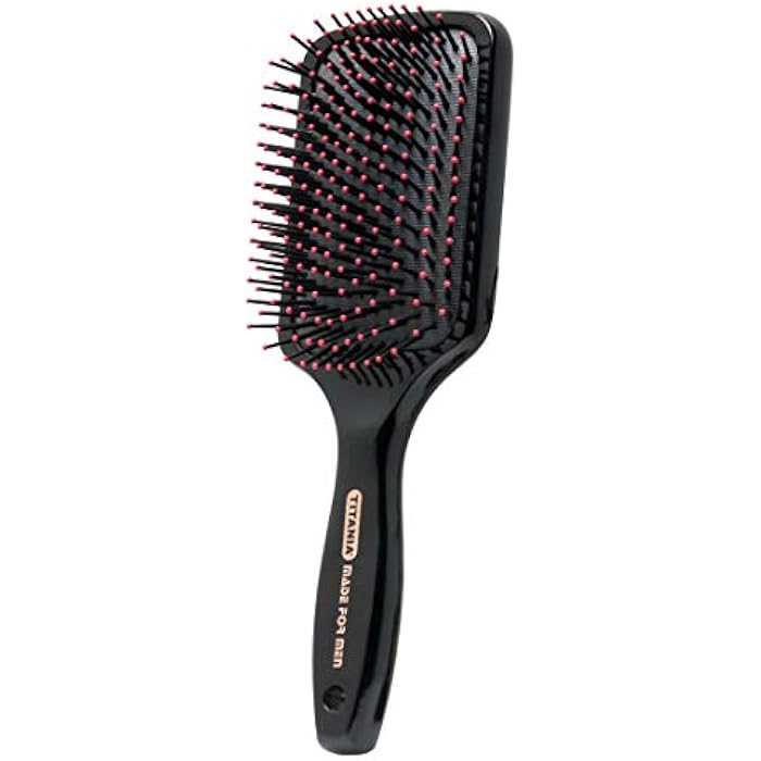 Titania 2869MEN Hair Brush for Men, Black - Image 1